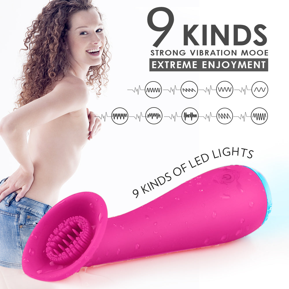 Clitoral Stimulation G-Spot Vibrator Rechargeable Sex Toys - Sunflower