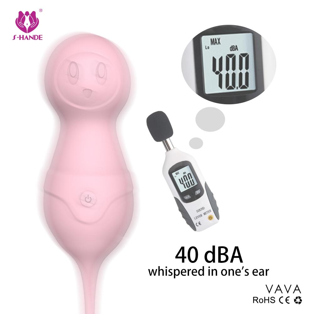 Vava-Rechargeable Love Egg Vibrators Kegel Balls w/Remote Control-SexRus
