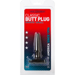 Butt Plug - Smooth - Small (Black)