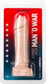 Dongs - Realistic Dildos - Jumbo Jack MAN O' WAR (Black)