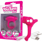 Rechargeable - Cockring - You-Turn Rechargeable Plus (Strawberry)
