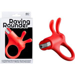Rechargeable - Cockring - Raving Rounder Cockring (Red)