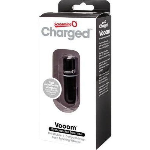 Rechargeable - Bullets & Eggs - Vooom Bullet (Black)