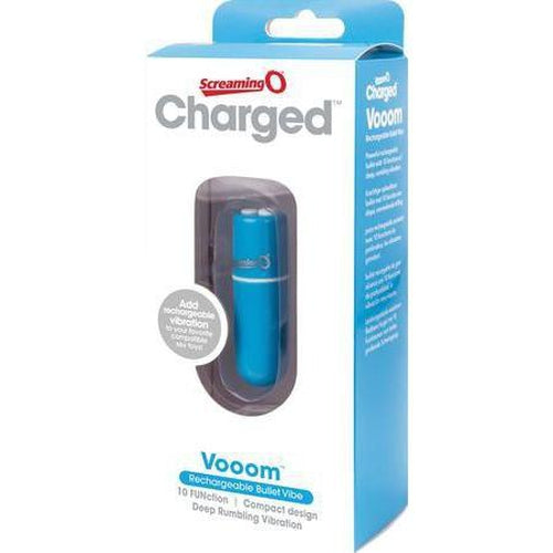 Rechargeable - Bullets & Eggs - Vooom Bullet (Blue)