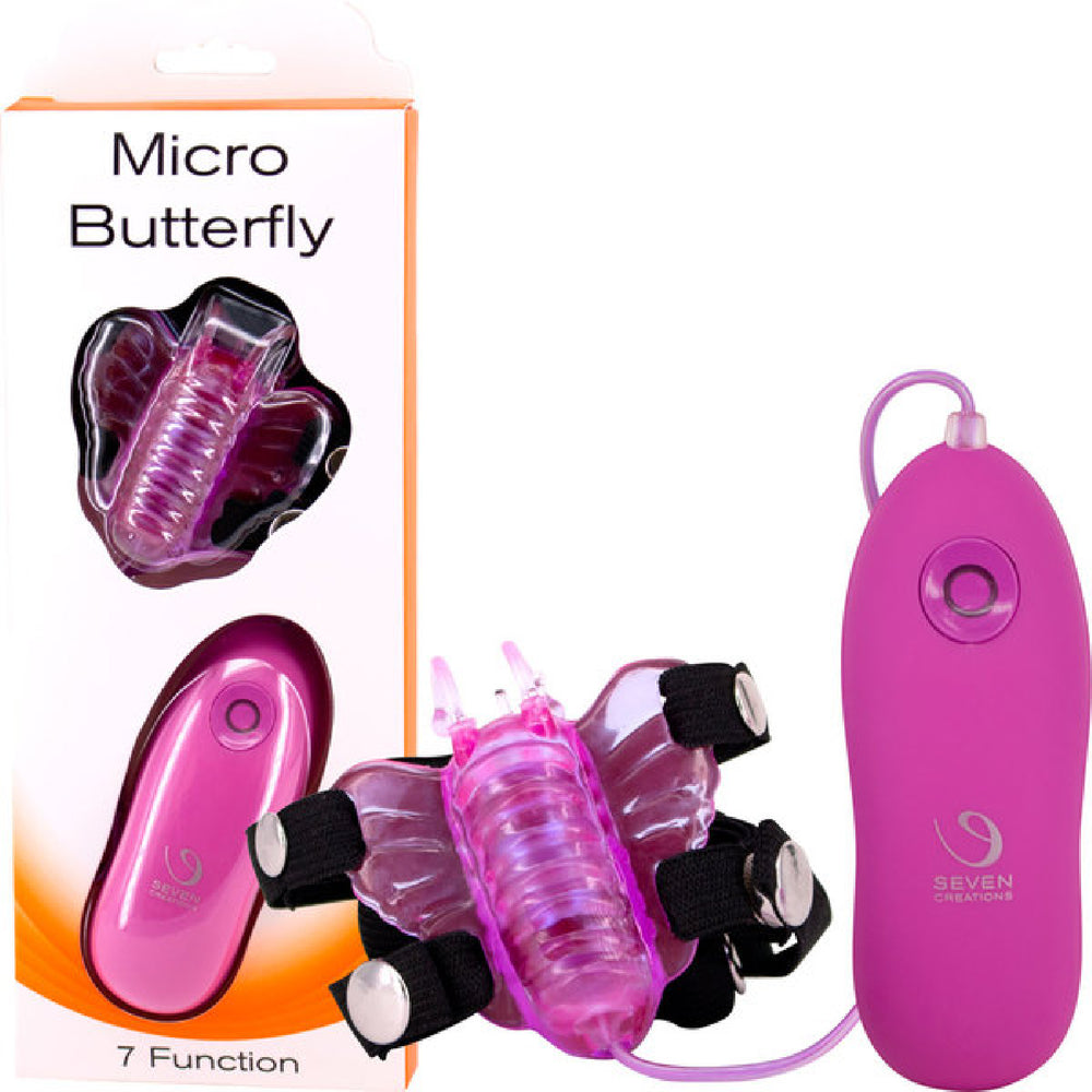 Micro Butterfly Clit Stimulator (Purple)