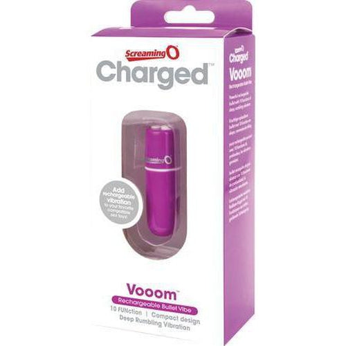 Rechargeable - Bullets & Eggs - Vooom Bullet (Purple)