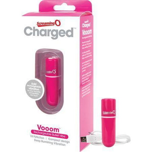 Rechargeable - Bullets & Eggs - Vooom Bullet (Pink)