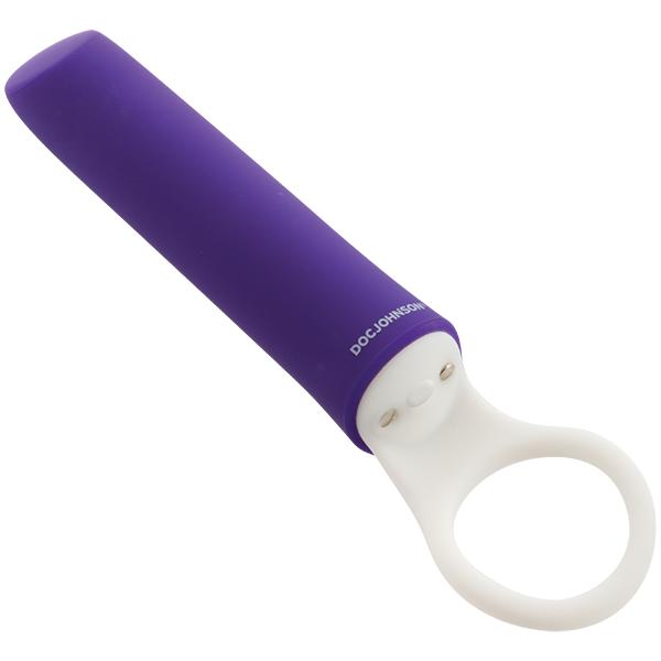 Rechargeable - Vibrators - IPlease (Purple/White)