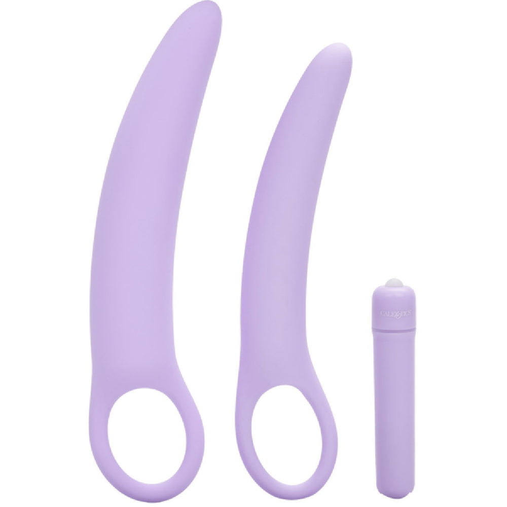 Isabelle Set Of 2 Vibrating Silicone Dilators Clit Stimulator