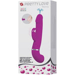 Rechargeable - Vibrators - Rechargeable Squirting Henry (Purple)