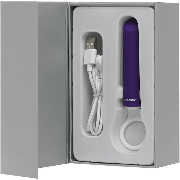 Rechargeable - Vibrators - IPlease (Purple/White)