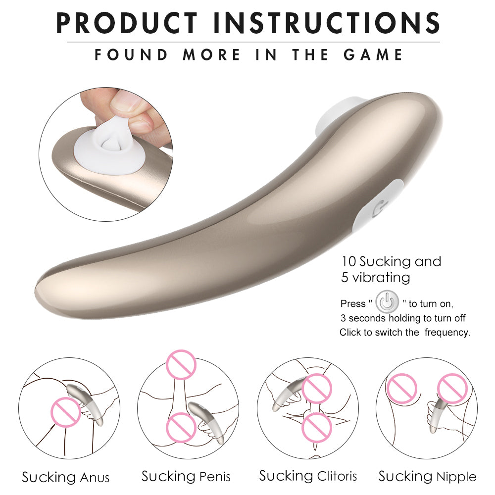 Clitoral Stimulation Suction Vibrator Sex Toys - Screaming Pro