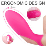 Finger Vibrator Clitoral G-Spot Stimulation Battery Operated Couple Sex Toys - Vicky