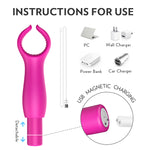 Couple Toys Nipple Clitoral Rechargeable Bullet Vibrator - Grant