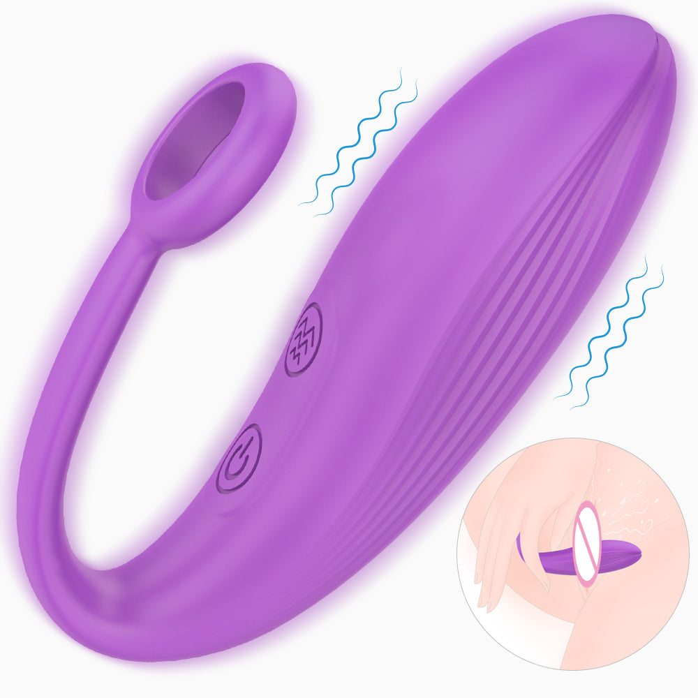 Couple Egg Vibrator Clitoral Stimulation G-Spot Finger Vibe - Tulip