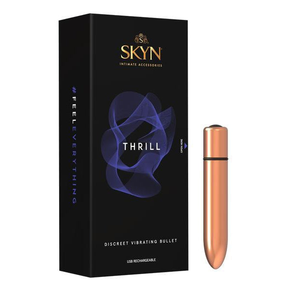 Rechargeable SKYN Thrill Vibrating Bullet (Bronze)
