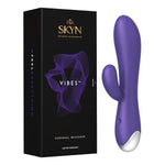 Rechargeable - Vibrators - SKYN Vibes Personal Massager (Purple)
