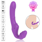 Ultra Powerful Thrusting Double End Vibrator Rechargeable w/ Remote - Nana