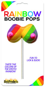 Rainbow Boobie Candy Pop