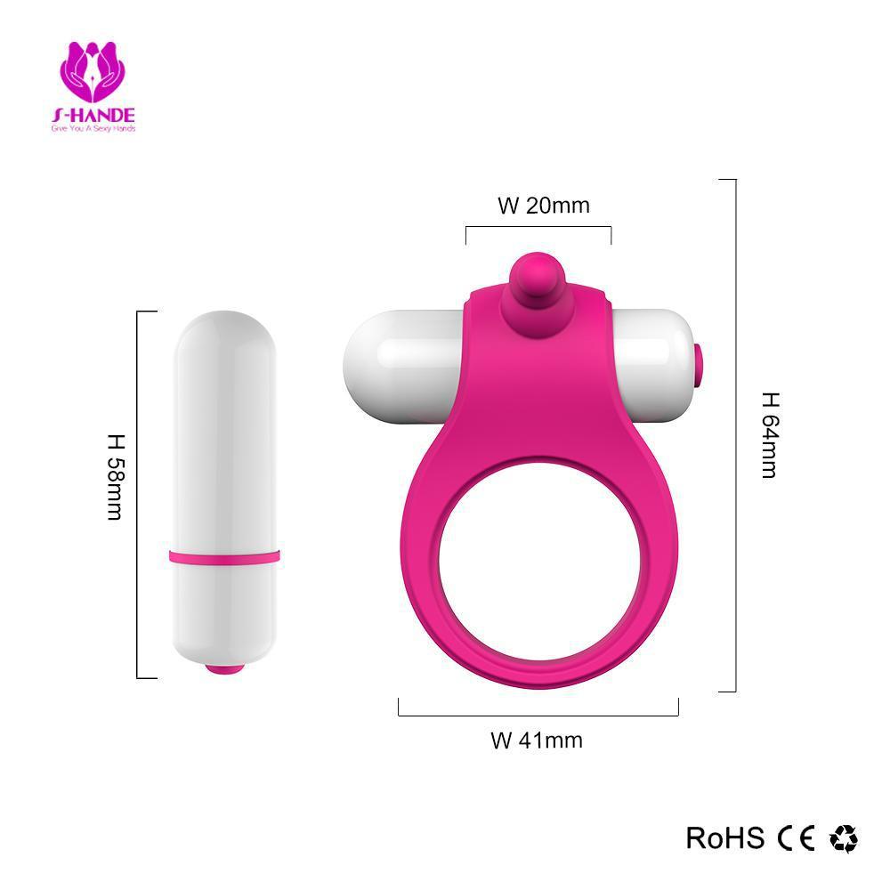 Duet-Vibrating Silicone Cock Ring-SexRus