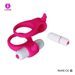Duet-Vibrating Silicone Cock Ring-SexRus
