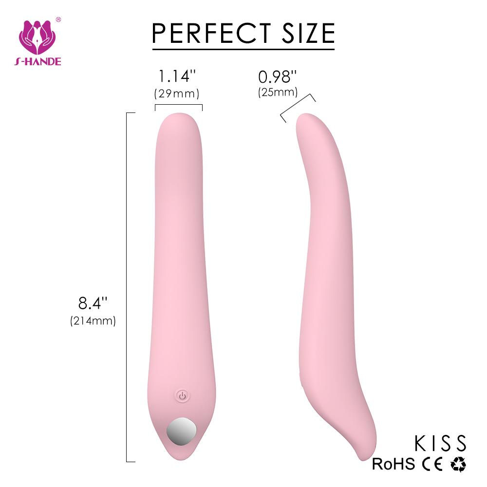 Kiss-Flickering Tongue Powerful Silicone G-Spot Rechargeable Vibrator-SexRus