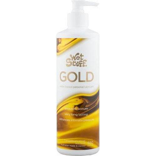 Lubricants & Massage - Wet Stuff Gold - Pump (550g)