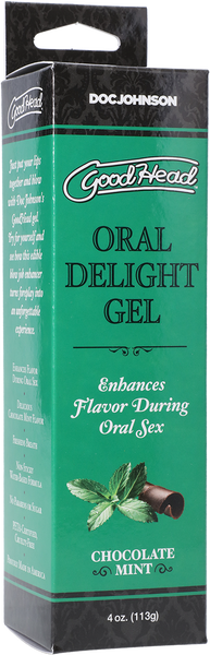 Oral Delight Gel - Chocolate Mint - 4 Oz.