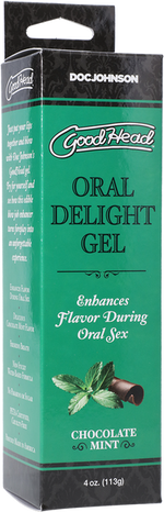 Oral Delight Gel - Chocolate Mint - 4 Oz.