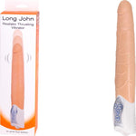 Long John Realistic Thrusting Vibrator (Flesh)