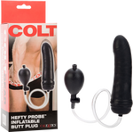 Hefty Probe Inflatable Butt Plug (Black)