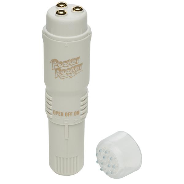 Vibrators - Massagers - Pocket Rocket The Original (White)