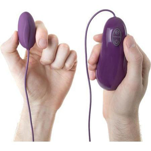 BNAUGHTY - Deluxe Egg Vibrator (Royal Purple)