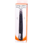 Long John Realistic Thrusting Vibrator (Black)