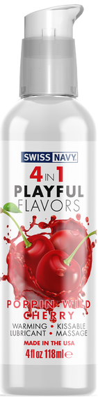 4 In 1 - Playful Flavors (Poppin Wild Cherry) 118ml