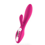 USB Rechargeable Rabbit G-Spot Clitoral Vibrator - Softs