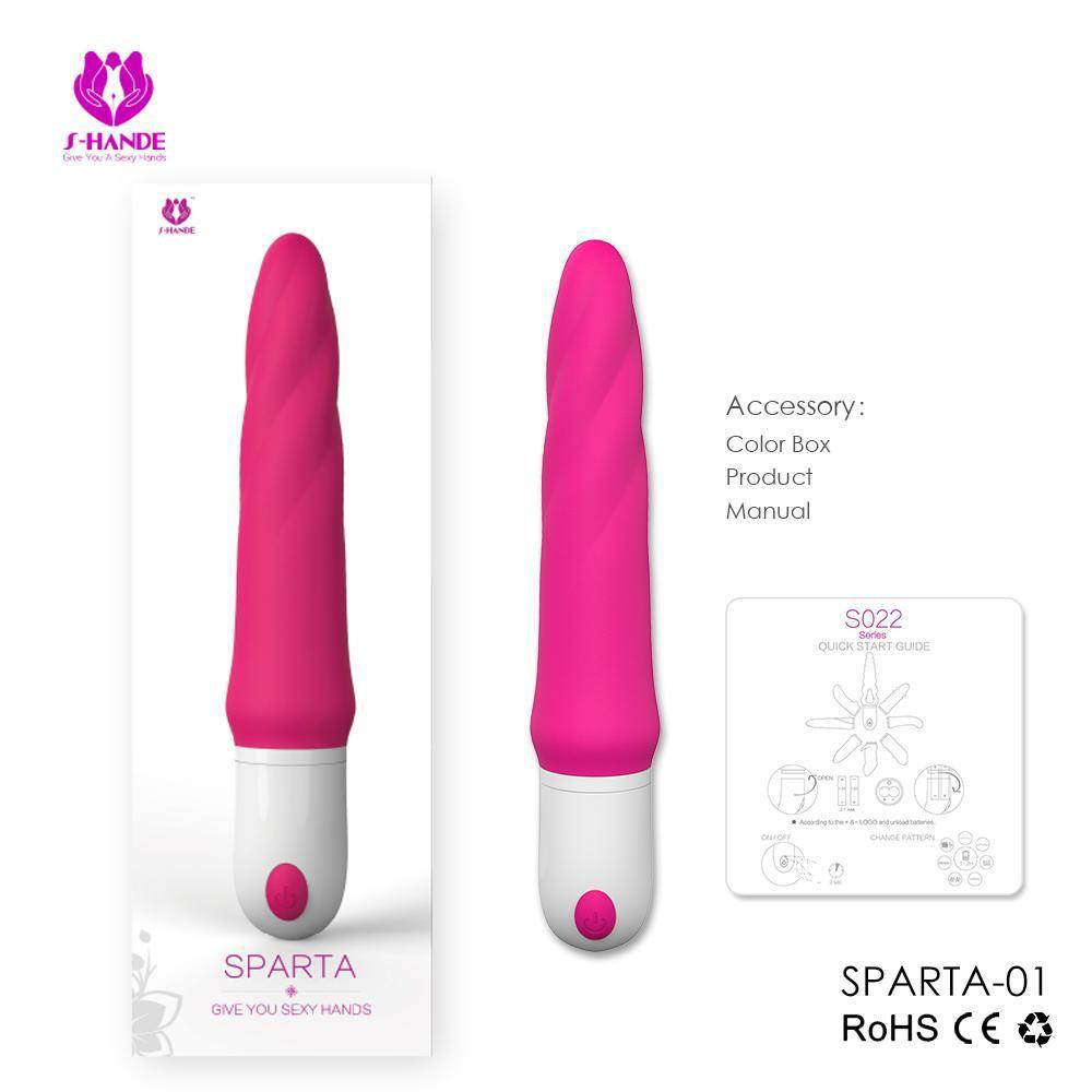 Sparta-Powerful Clitoral G-Spot Vibrator 7 Inch-SexRus