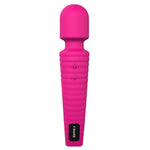 FDA Approved Silicone USB Rechargeable Massage Wand Vibrator - Star